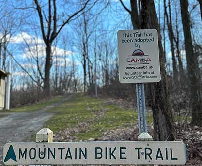 CAMBA Adopt a Trail Sign